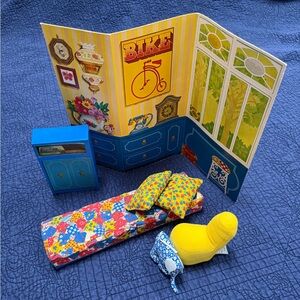 Vintage Mattel Barbie’s Room-fulls Studio Bedroom Set